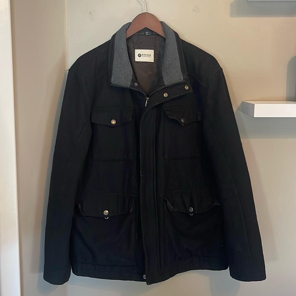 Haggar Clothing Winter Coat - Black